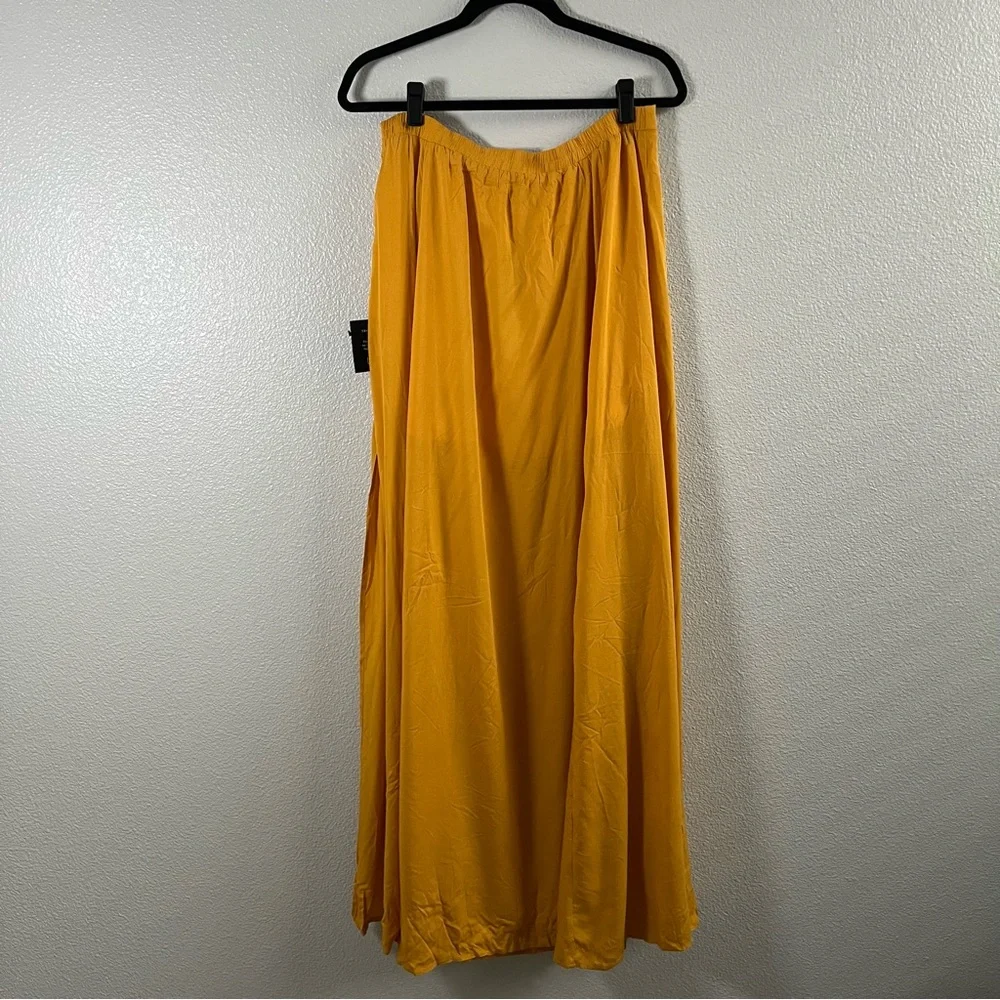 NWT Lulus Trancoso Golden Yellow Two-Piece Maxi Dress XL - Picture 8 of 12